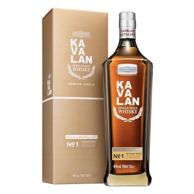 Виски «Кавалан Дистиллери Селект» 40% 0,7 в п/у